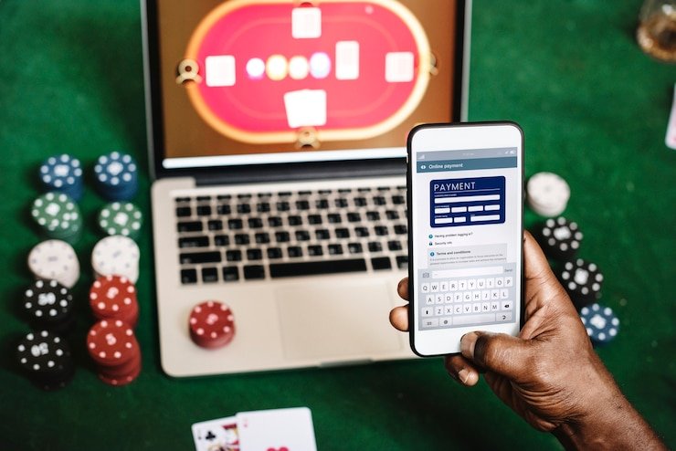Ruang live casino dengan dealer langsung dan permainan kasino gaya hidup